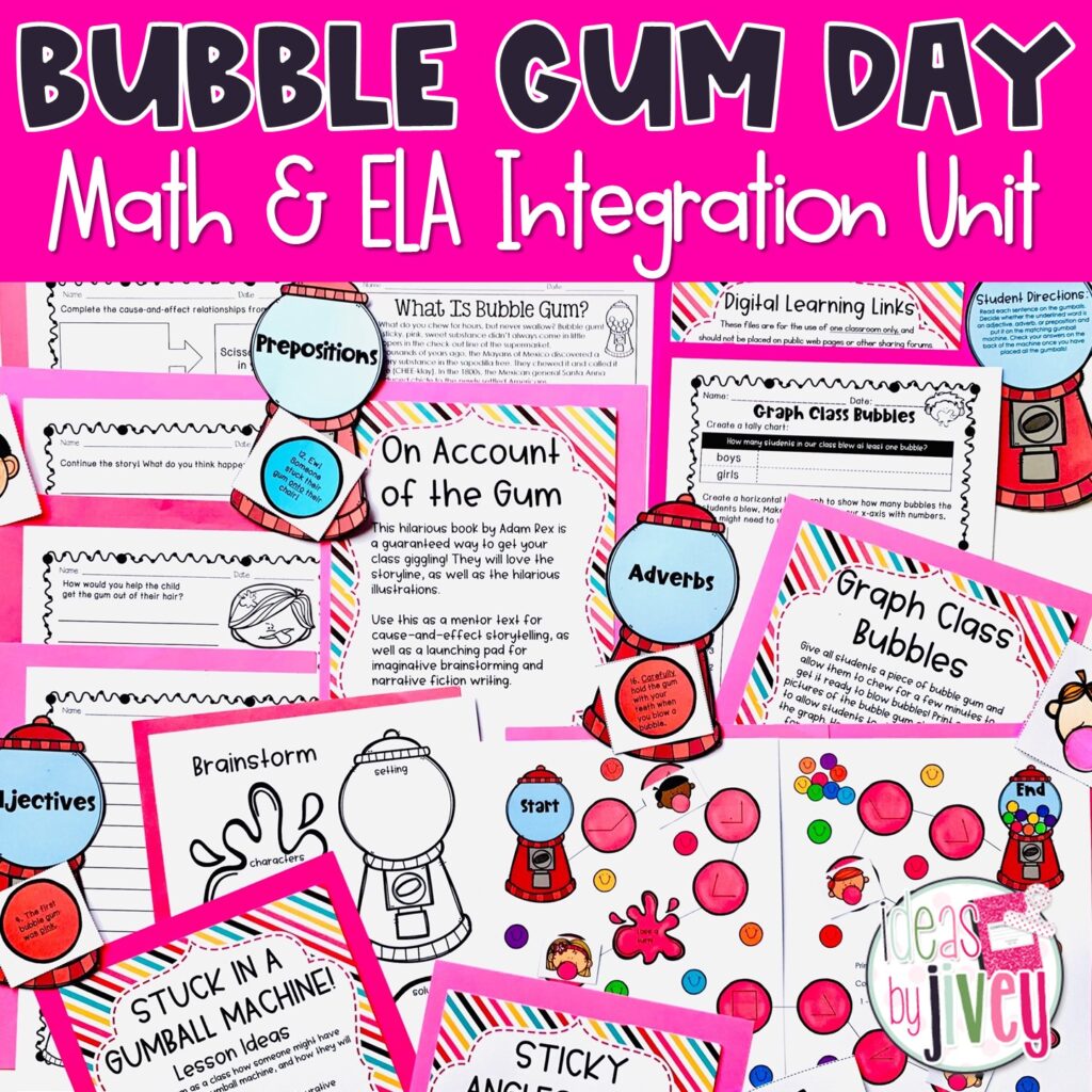 bubble gum day integration unit