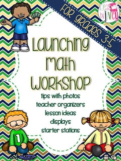Launching Math Workshop guide with Ideas by Jivey.