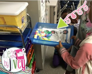 Tips and tricks for managing math stations with Ideas by Jivey.