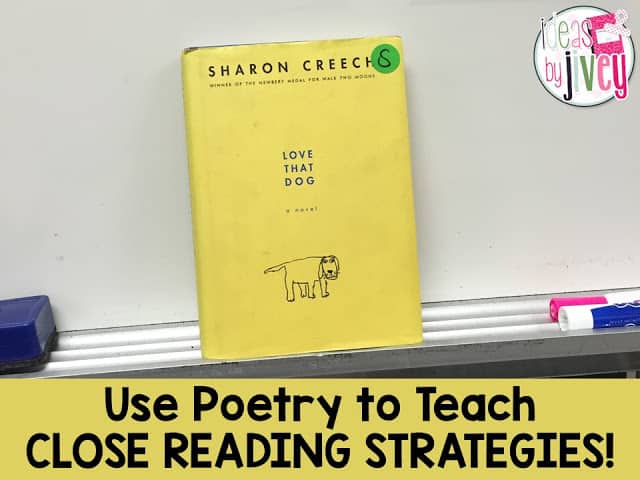 Use Poetry to Teach Close Reading Strategies with Ideas By Jivey