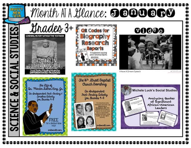Sharing Sunday MLK Resources from Ideas By Jivey