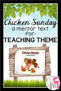 Ideas by Jivey walks you through a reading comprehension lesson with the mentor text, Chicken Sunday by Patricia Polacco, and includes a free activity to use!