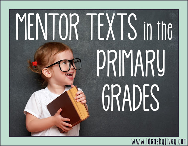Mentor texts help students learn how to read like writers and write like readers- yes, even in the early years! Ideas By Jivey talks about the importance of mentor texts in kindergarten, first grade, and second grade, and gives some freebies to try!