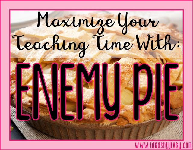 Use the book Enemy Pie to teach multiple skills in multiple subjects- maximize your teaching time with one mentor text!