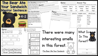 Ideas by Jivey presents a mentor text lesson on vocabulary for K-2 students with the book, The Bear Ate Your Sandwich. Free vocabulary cards and activities are provided so you can teach this in your classroom tomorrow!