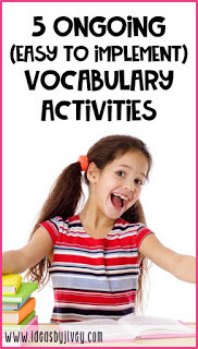 Vocabulary must be taught in context, and should be an ongoing process, in order for students to truly comprehend the words. Learn about five easy ways you can make vocabulary stick with your students.