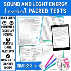 Sound and Light Paired Texts