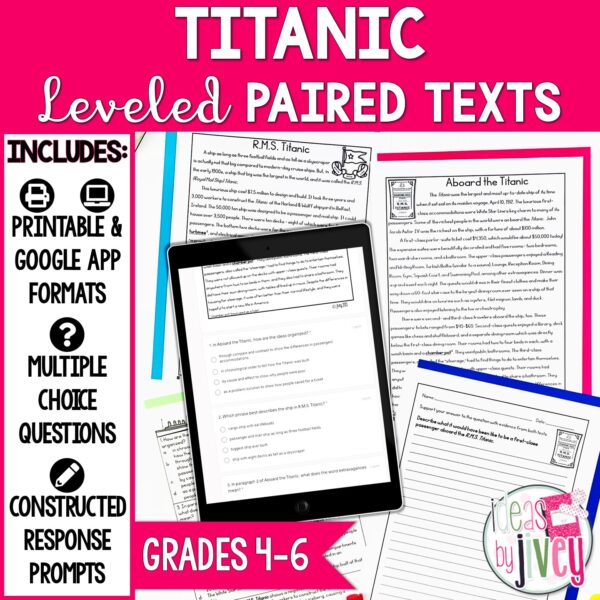 Titanic Paired Texts