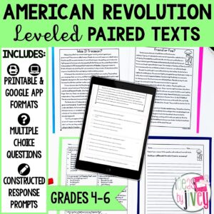 American Revolution Paired Texts