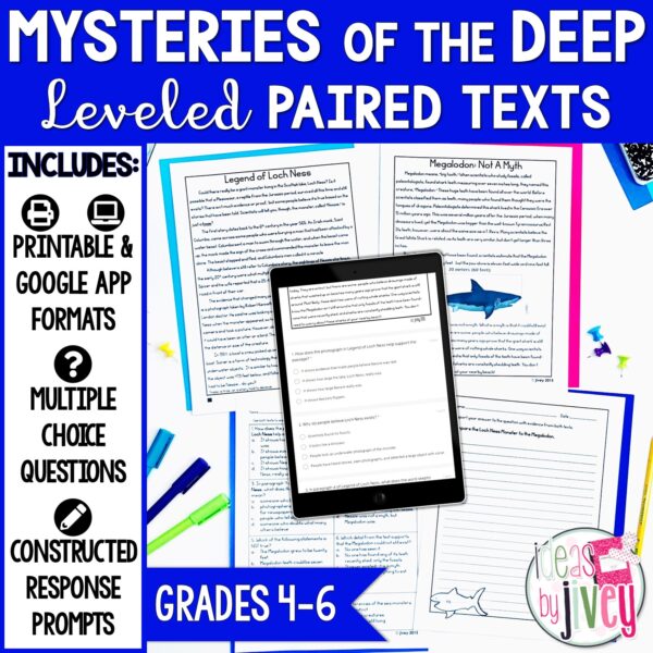 Mysteries of the Deep Paired Texts