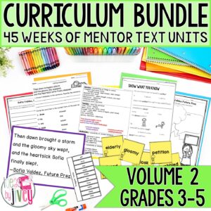 Yearlong mentor sentences curriculum for 3rd-5th grade, Volume 2