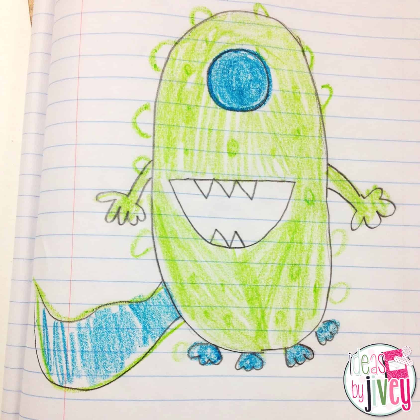 Descriptive writing is a tricky skill for students to master, but with mentor text modeling and practice, they can! Check out this free lesson download for the mentor text, I Need My Monster to help with "show, don't tell" writing. #mentortext #2ndgrade #3rdgrade #4thgrade #5thgrade