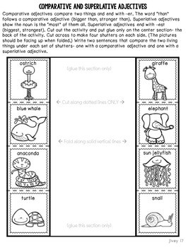 Animals Mentor Sentences & Interactive Activities Mini-Unit (3-5) - Image 3