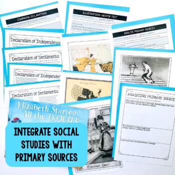Elizabeth Started All the Trouble & Women's Suffrage Mentor Text Unit - Image 3
