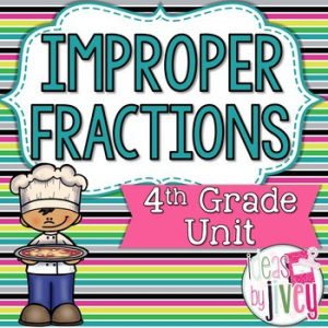 Fractions (Improper) - 4th Grade
