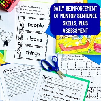 Mentor Sentences Unit 3: Ten Weeks of Lessons for Emergent Readers (K-1) - Image 4