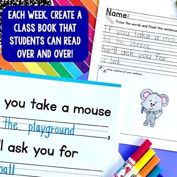 Mentor Sentences Unit 3: Ten Weeks of Lessons for Emergent Readers (K-1) - Image 3