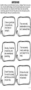 Tuck Everlasting Mentor Sentences & Interactive Activities Mini-Unit (gr. 4-6) - Image 3