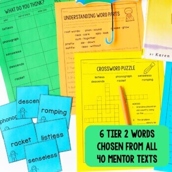 Vocabulary Practice Activities & Worksheets Companion to Volume 1 BUNDLE - Image 2