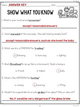 Vocabulary Practice Activities & Worksheets Companion to Volume 1: Unit 3 - Image 3