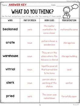 Vocabulary Practice Activities & Worksheets Companion to Volume 1: Unit 4 - Image 2