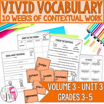 Vocabulary Practice Activities & Worksheets Companion to Volume 3: Unit 3