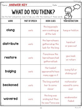 Vocabulary Practice Activities & Worksheets Companion to Volume 3: Unit 3 - Image 2