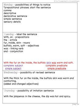 Westward Expansion Mentor Sentences & Interactive Activities Mini-Unit (4-6) - Image 2