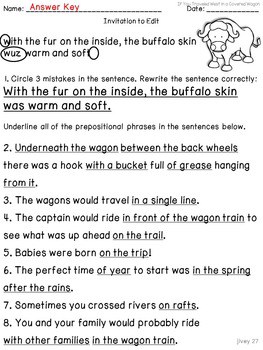 Westward Expansion Mentor Sentences & Interactive Activities Mini-Unit (4-6) - Image 3