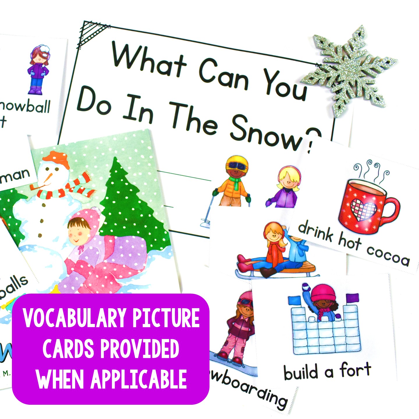 Mentor Sentences: Build-a-Sentence Activities for Pre-K & Kindergarten BUNDLE - Image 4